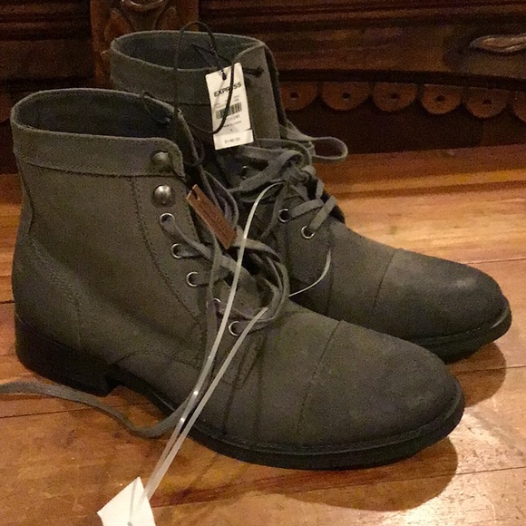 NWT MENS EXPRESS DISTRESSED BOOTS - Picture 6 of 7